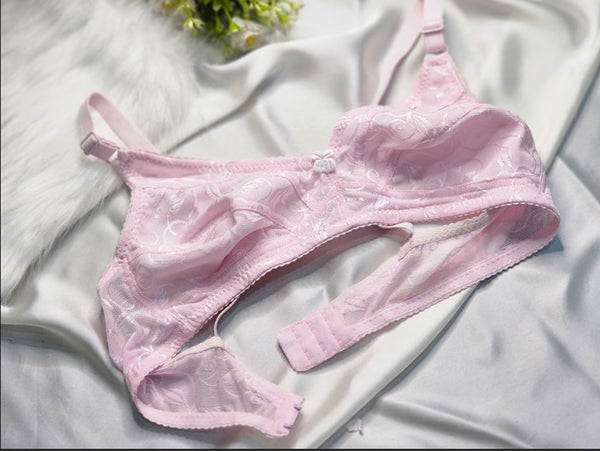 Glory Fashion Embroidered Lace Bra