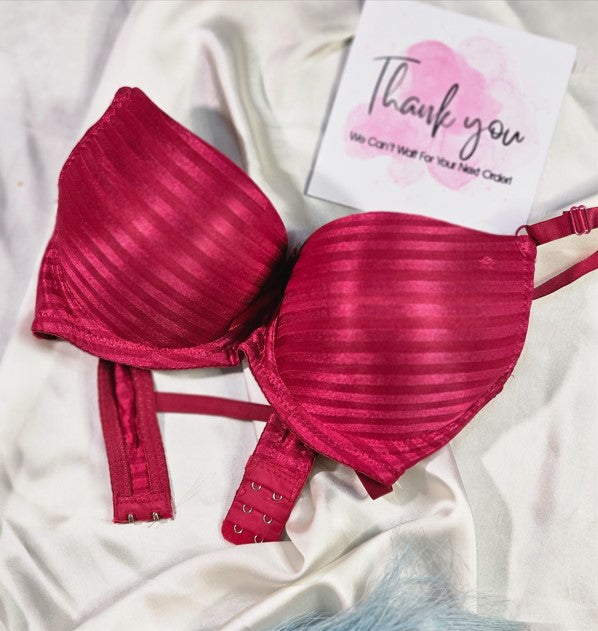 Striped Padded Bra