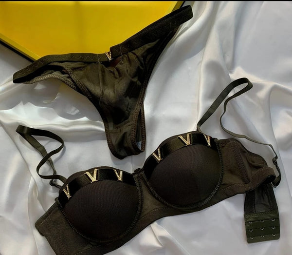 Victoria’s Luxe Bra & Panty Set