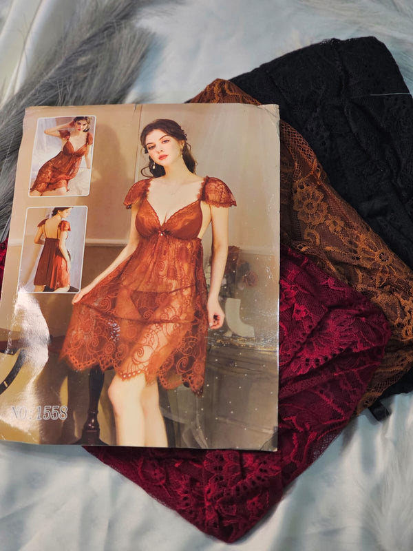 Lace Chemise Nightdress